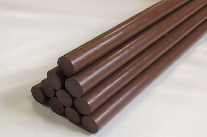 Bronze-Filled PTFE Rods