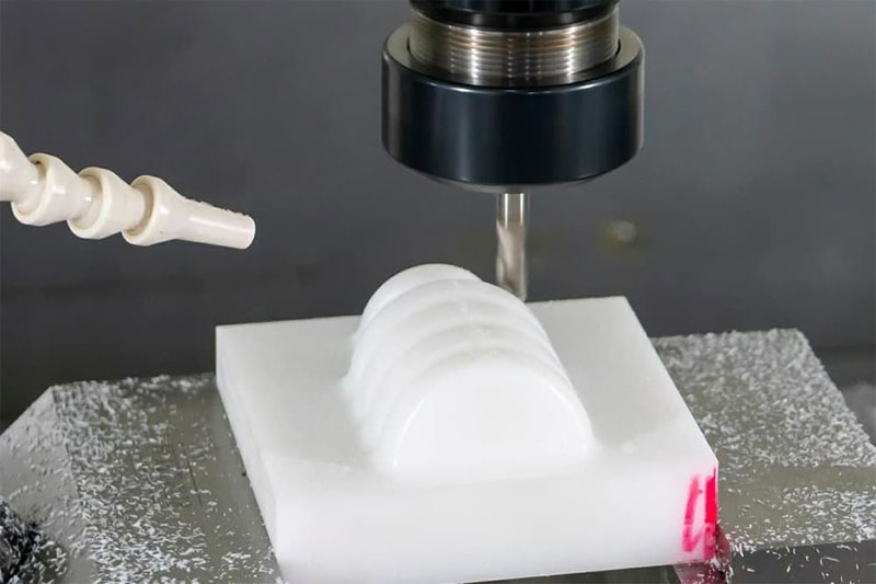 PTFE Rods Milling