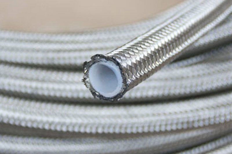 PTFE Stainless Steel Braid Tubing